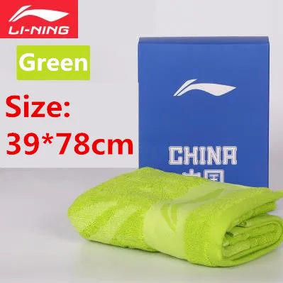 Li Ning спортивное полотенце супер большое 100% хлопок для тренажерного зала банные