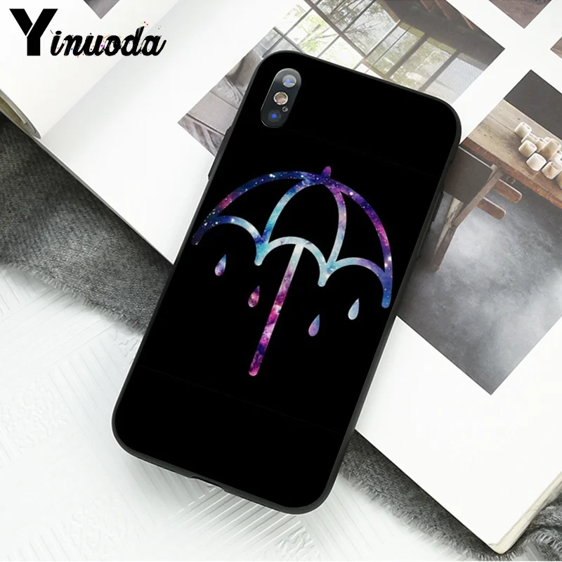 Yinuoda BMTH Bring Me the Horizon TPU черный чехол для телефона чехол для Apple iPhone 8 7 6 6S Plus X XS MAX 5 5S SE XR чехол