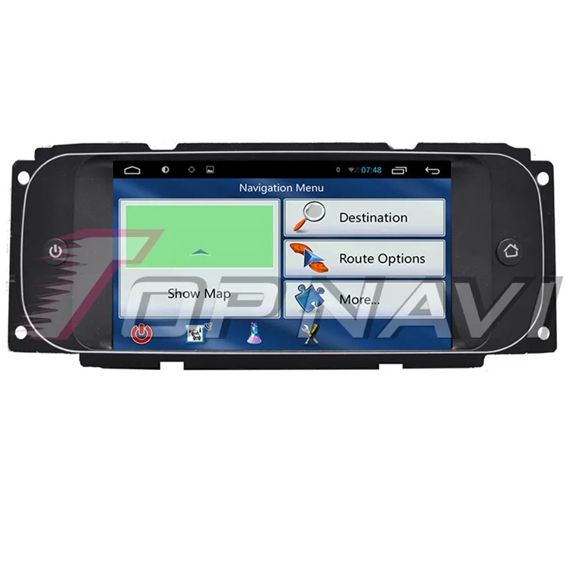 Автомобильный аудиоплеер Topnavi Android 7 1 Автомагнитола для Chrysler Cruiser 2006 стерео GPS