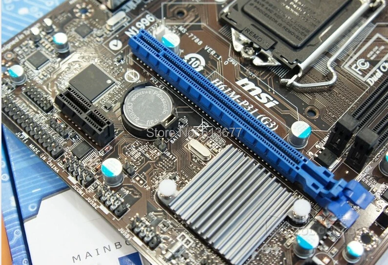 MSI H61M-P31(G3) оригинальная материнская плата DDR3 LGA 1155 H61 б/у настольная материнская плата