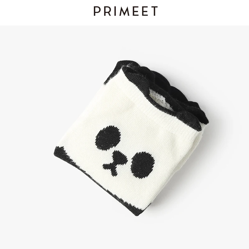 Две носки женские Черный и белый цвета панда таби от 20 до 30 см в виде милого банта