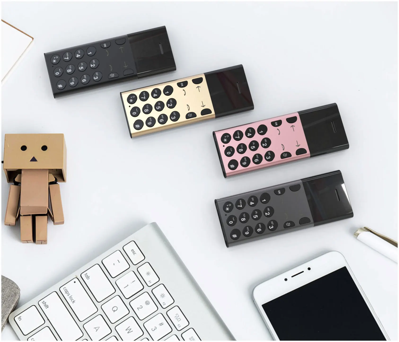 Ультра тонкий AEKU A5 для студентов и детей с низким уровнем радиации Bluetooth Dialer MP3 плеер многоязычный металлический дизайн