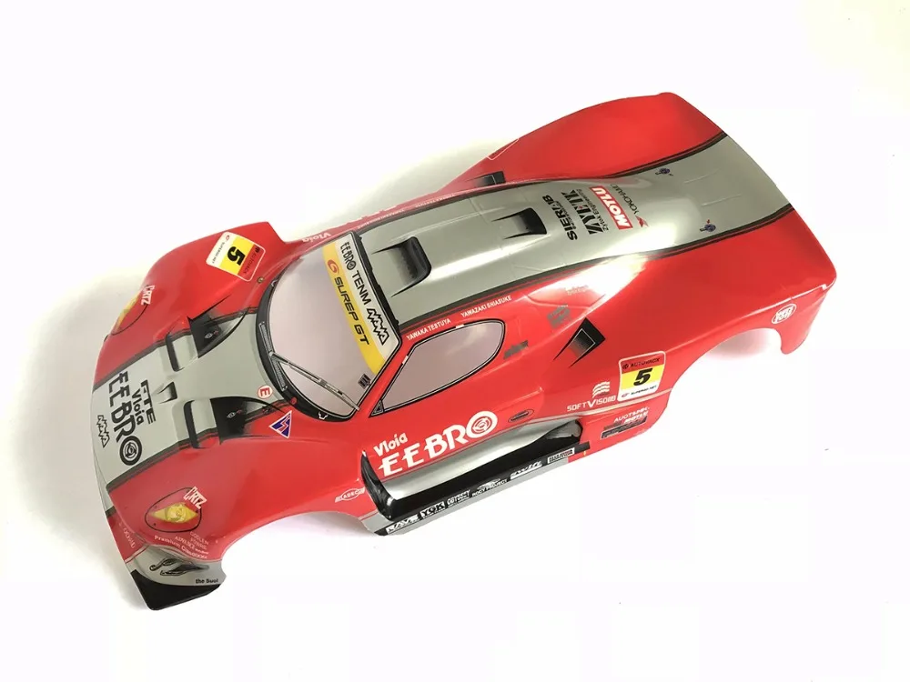HENGLONG 3851 1 RC EP car Lightning 1/10 Запасные части № 01008 красный корпус автомобиля/корпус