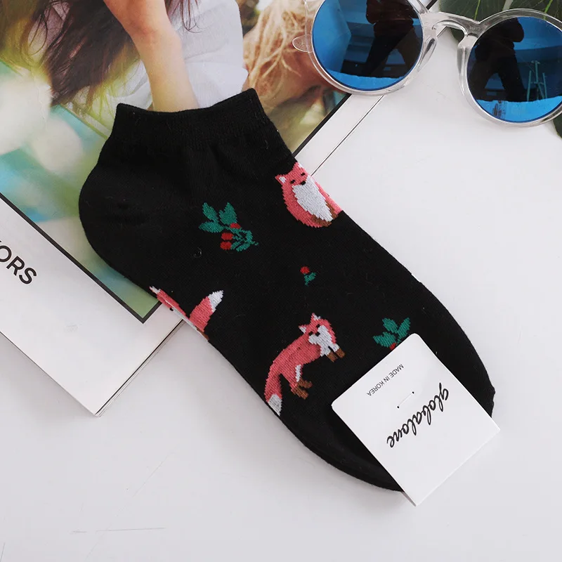 Забавные мягкие мода птица мультфильм Harajuku животных фламинго хлопковые носки