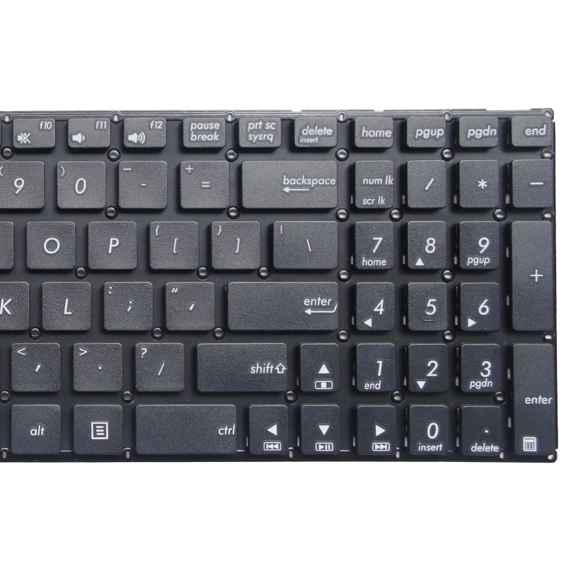 Клавиатура для ноутбука ASUS X551 F550 F550V X552C R513C X552E X551C X551CA черная английская США|laptop