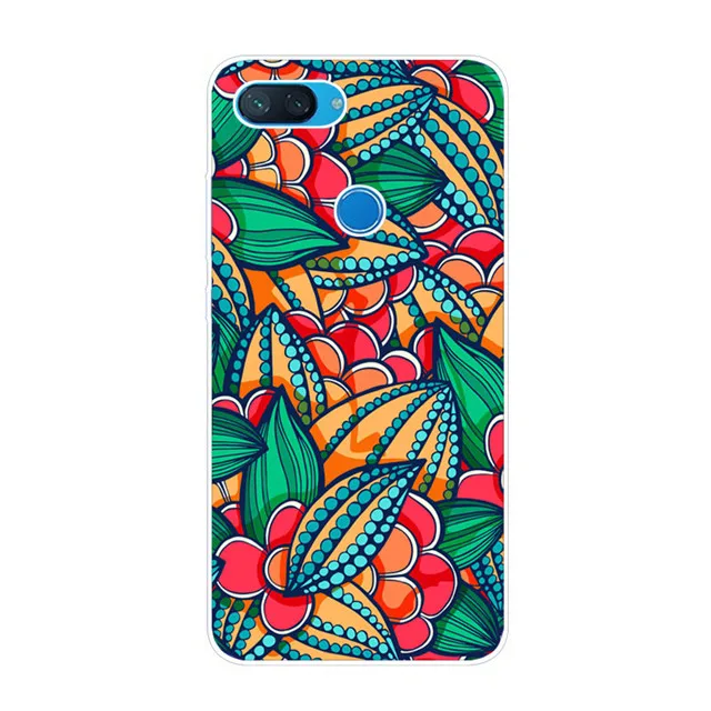 51 Чехол для Xiaomi mi 8 Lite, силиконовый мягкий ТПУ чехол для телефона для Xiaomi mi 8, молодежный чехол для Xio mi 8 Lite, модный mi 8X6,26 - Цвет: 51