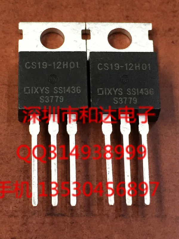 CS19 12H01 IXYS TO 220|ixys| |