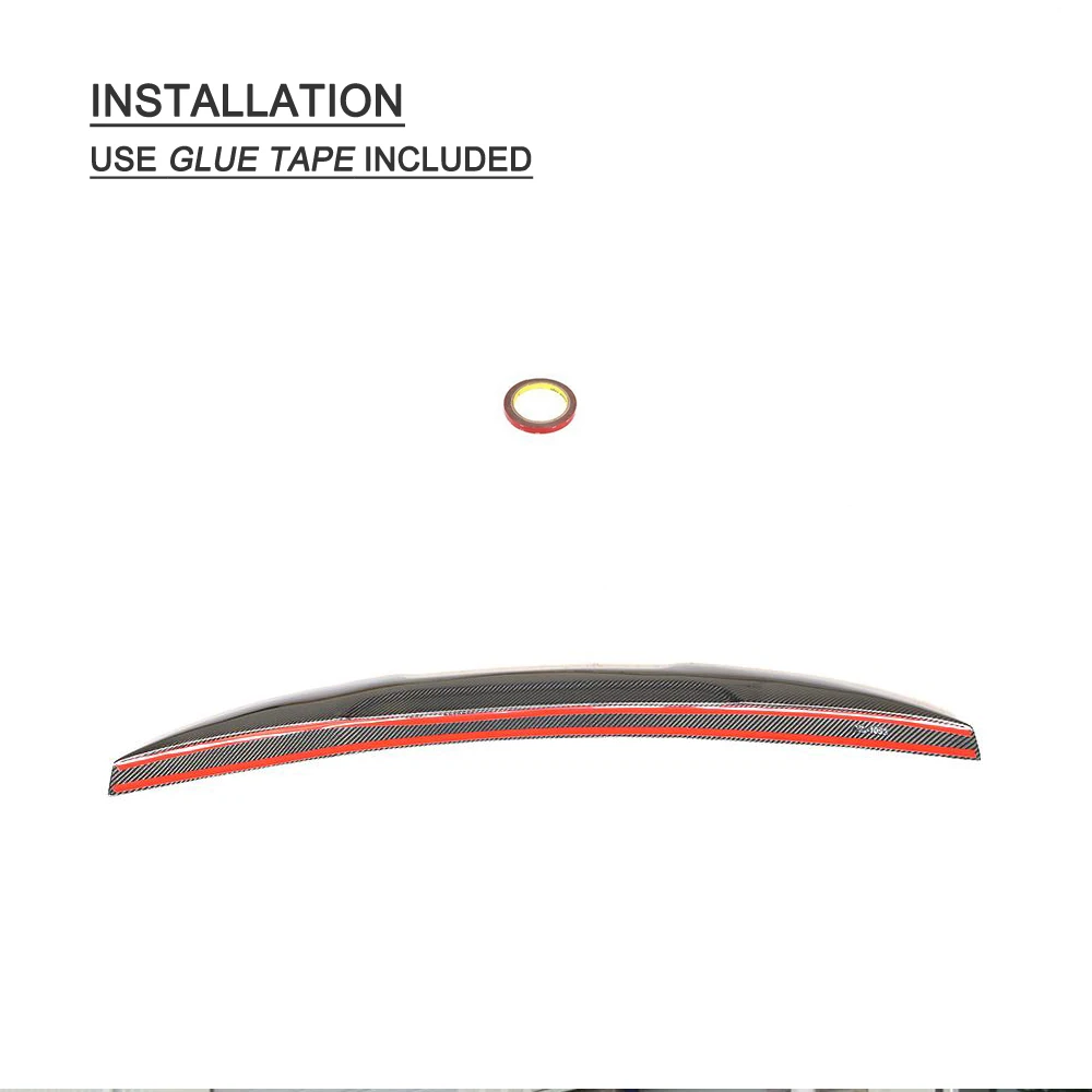 Автомобильный задний спойлер из углеродного волокна крыло для BMW 3 серии E46