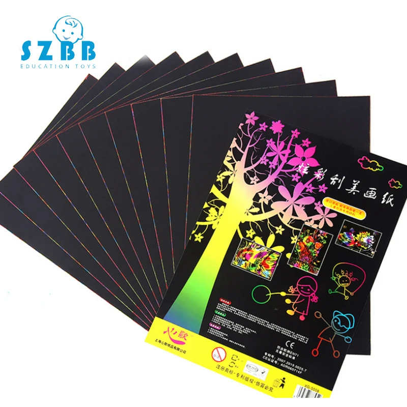 Saizhi 8K 10 ⑤ упак. цветная игрушка для скрапбукинга бумага рисования сделай сам