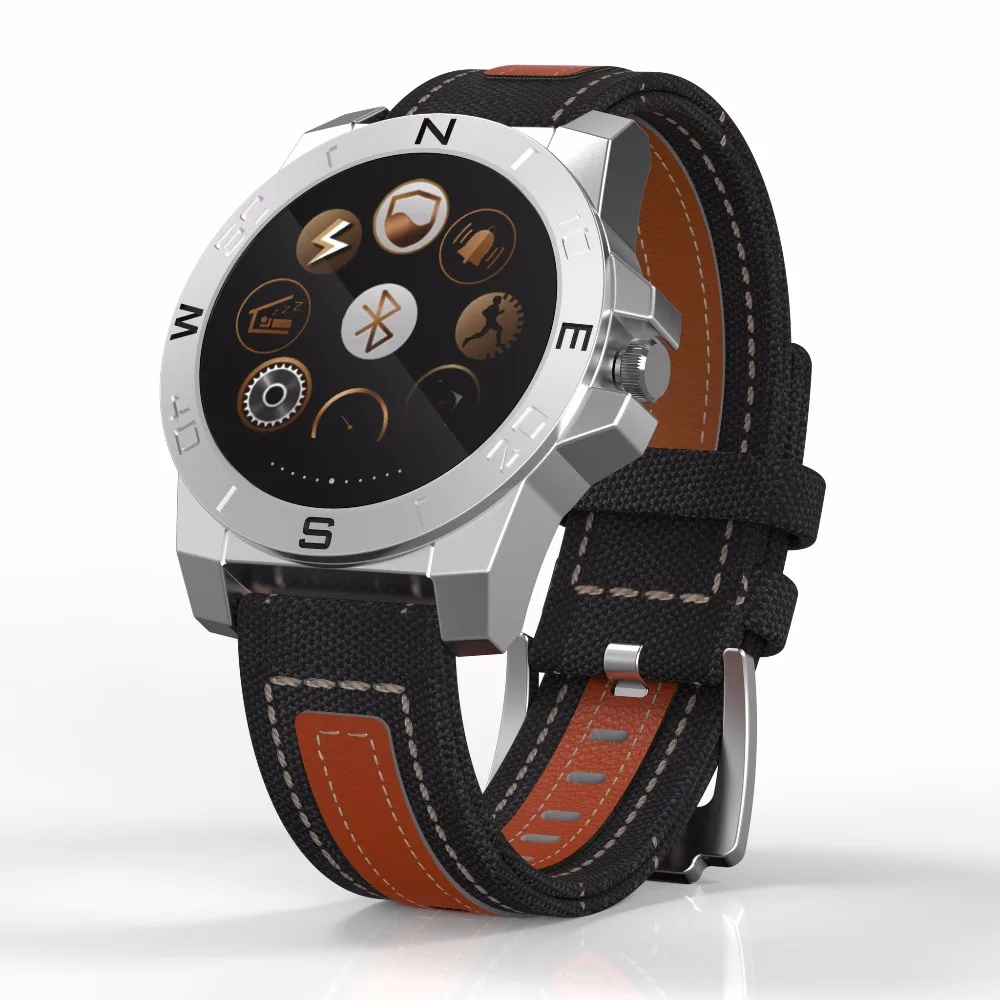 Уличные Смарт-часы с процессором MTK2501 водонепроницаемым bluetooth 4 0 компасом и