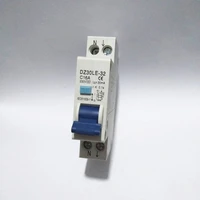 new 1pn 16a rcbo 6ka residual current circuit breaker over current leakage protection 18mm compact rcd dz47le t1