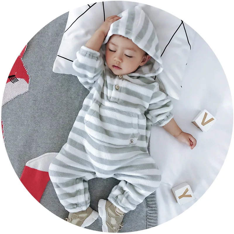 Одежда для маленьких мальчиков дети Комбинезоны девочек детские мальчики