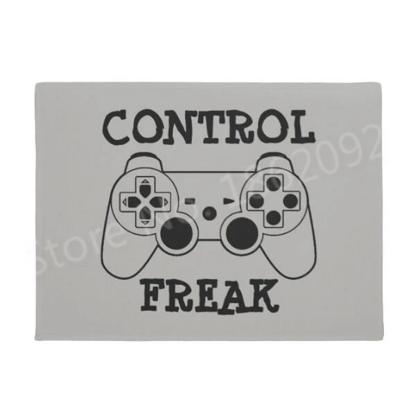 Придверный коврик для видеоигр с забавным управлением резиновый игровых