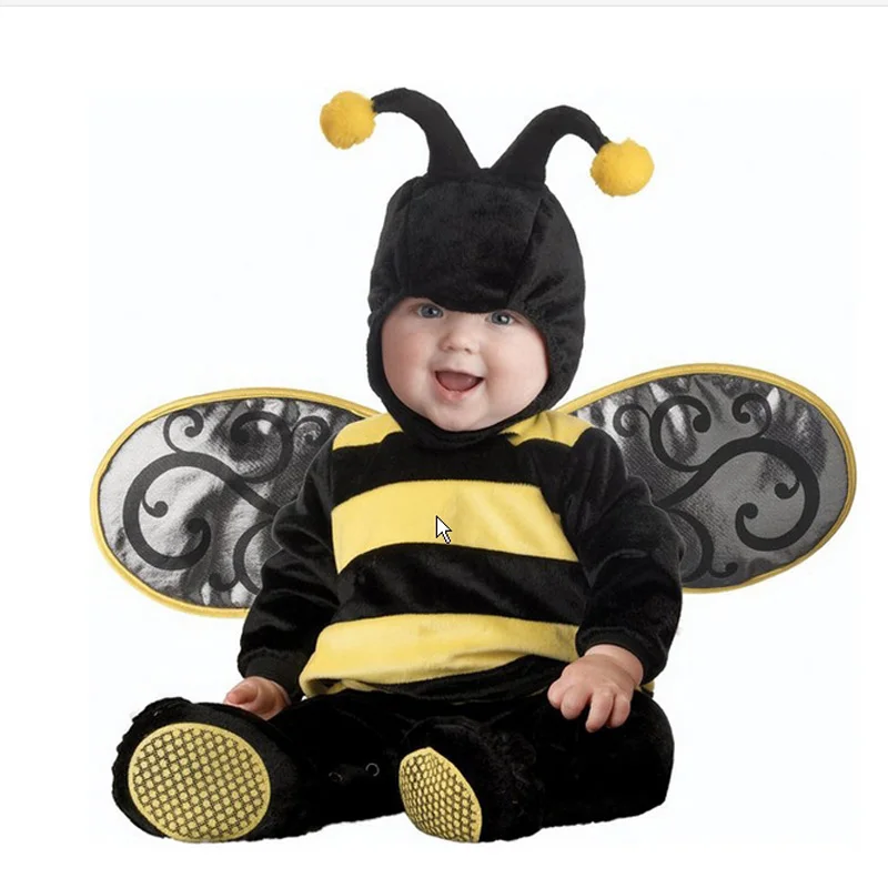 Вечерние костюмы на Хэллоуин Детский плюшевый костюм животного для