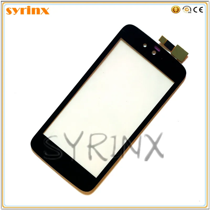 SYRINX телефон Сенсорная панель Сенсорный экран для Micromax Canvas AQ4501 сенсорный экран дигитайзер Переднее стекло сенсор тачпад 3 М лента