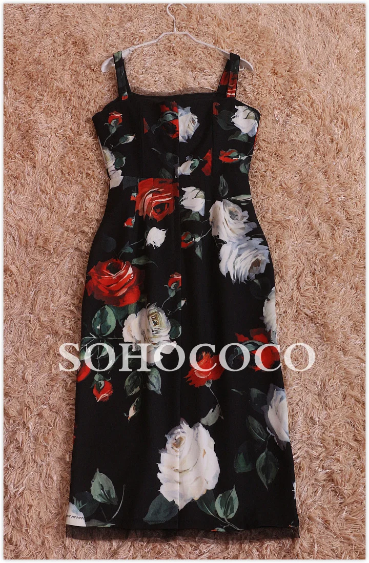 Лидер продаж Лето г. одежда Для женщин Лоскутная сетки Print Sheath Dress полиэстер Сексуальная Спагетти ремень длинное платье Обувь для девочек