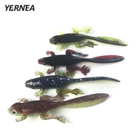 yernea 20pcslot 3 7g 4 colors bionic lifelike fish fishy smell road baitsoft fishing lure frog tadpole soft bait imitation