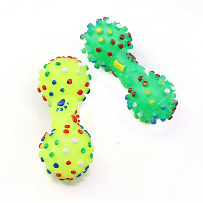 Pets Squeak Sound Toys Bone Shape Playing Balls Squeakers Outdoor Training Interaction Supplies Chew Toy Molar Tooth Cleaning | Дом и сад