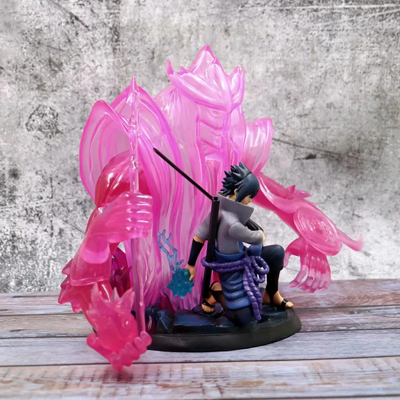 30 см аниме Naruto Shippuden Uchiha Sasuke Susanoo tempetuous God of Valour Sharingan коллекция игрушек|Игровые