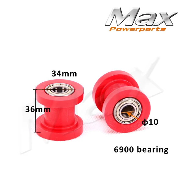 Цепной ролик для мотоцикла 8 мм Натяжной направляющее колесо 125 XR CRF 50 KLX110 Thumpstar