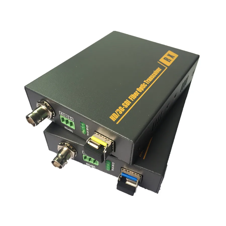 Zy stf501 10 км HD SDI Волокно оптический удлинитель media converter 3G видео передатчик и