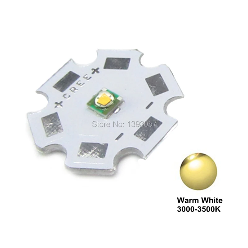 20 шт. Cree LED XPE XP E R3 3535 SMD 1 Вт 3 Высокая мощность СВЕТОДИОД холодный теплый белый