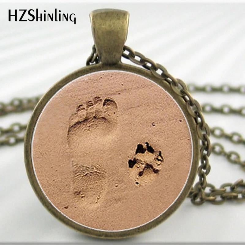 Женская Новинка подвеска в виде слепка украшение собачьей лапы подарок для