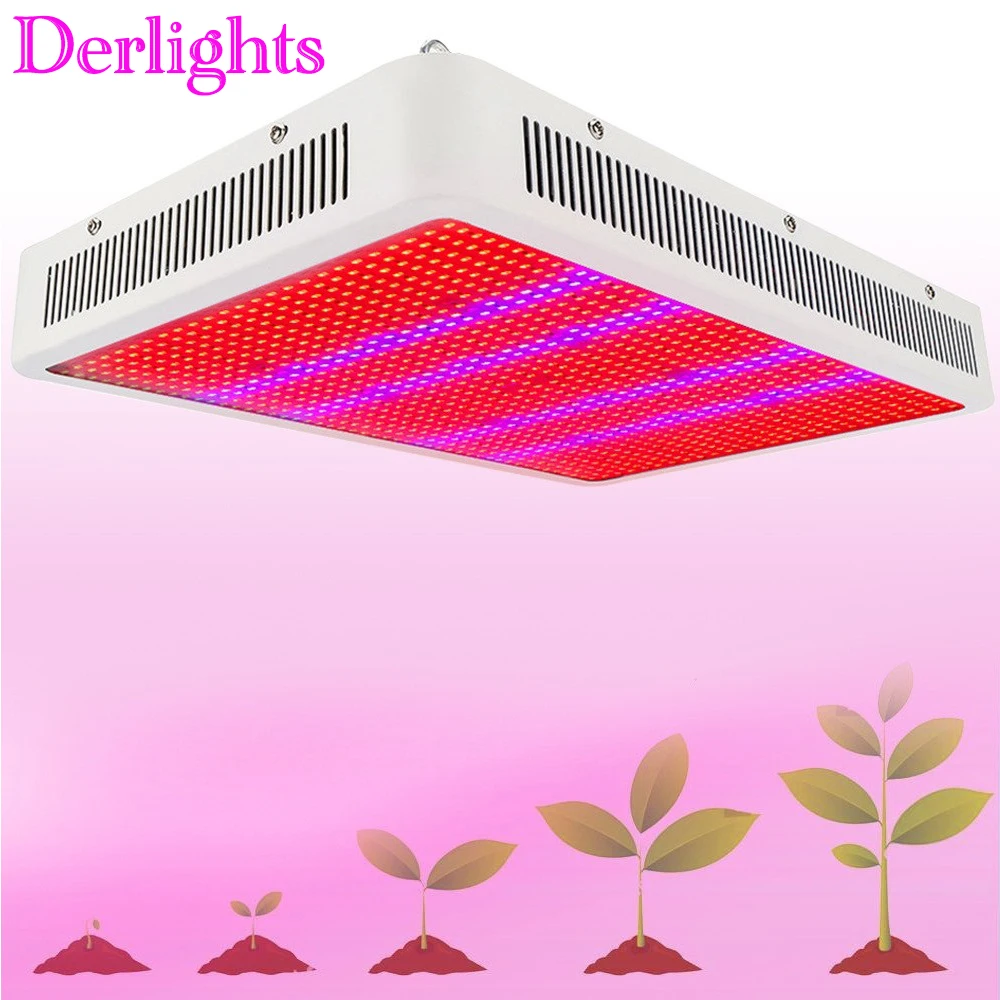 

Derlights LED Grow Light 45W/300W/400W/800W/1200W/1600W/2000W Full Spectrum for Indoor Greenhouse Grow Tent Plants Grow Led Lamp