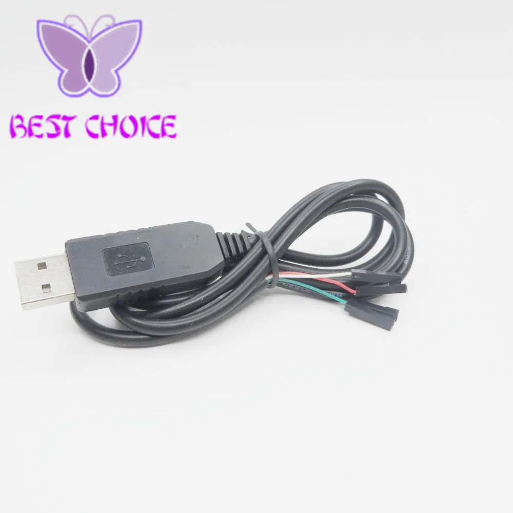 Бесплатная доставка 1 шт./лот PL2303 PL2303HX USB в UART TTL кабель модуль 4 p pin RS232 конвертер