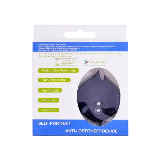 Black CHIPAL Fire type Anti-lost Alarm Smart Tag Keyfinder беспроводной Bluetooth устройство для слежения за ребенком сумка кошелек ключ устройство для поиска с GPS локатор itag - Цвет: Black
