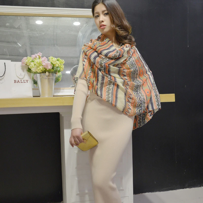 Теплые вязаные платья женские зимние свитера с длинными рукавами пуловеры