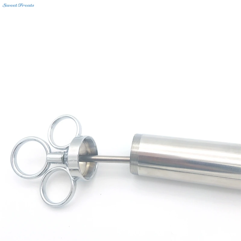 Инжектор для мяса из нержавеющей стали инжекторный пистолет игла вкуса барбекю