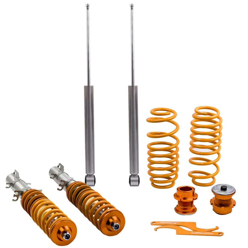 Комплект Coilover для Audi A3 VW Bora Jetta Golf MK4 1,8 T 1,9 TDi 2.3V5 Seat Leon подвеска амортизатор комплект