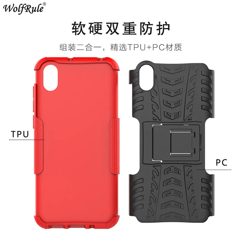 Чехол для Huawei Y5 2019 чехол из ТПУ и поликарбоната защитный бампер Жесткий 5 71'' -