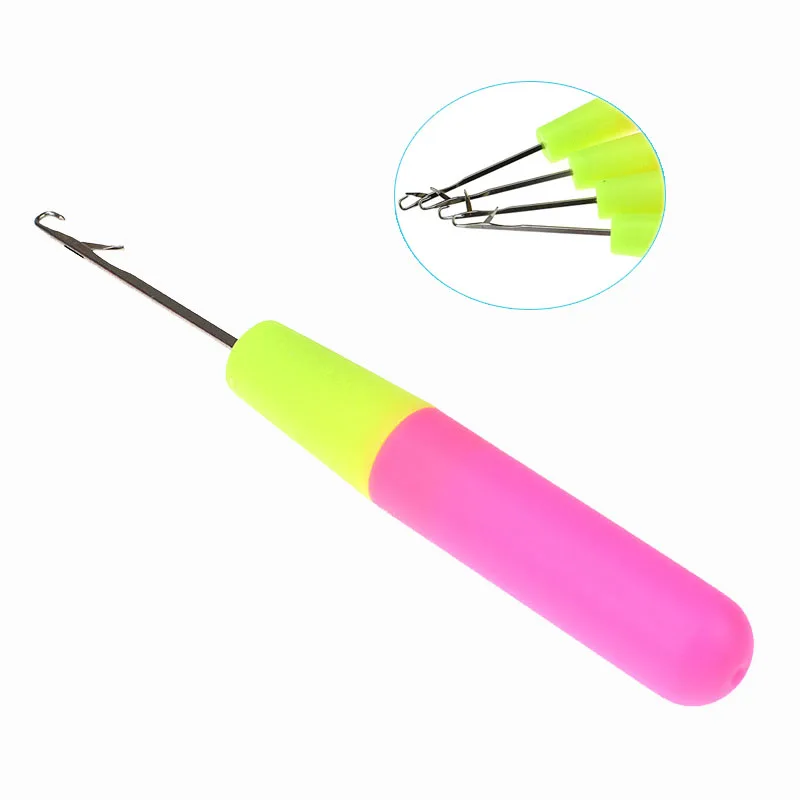 1 шт. игла для вязания крючком изготовления плетеных волос Сенегальские