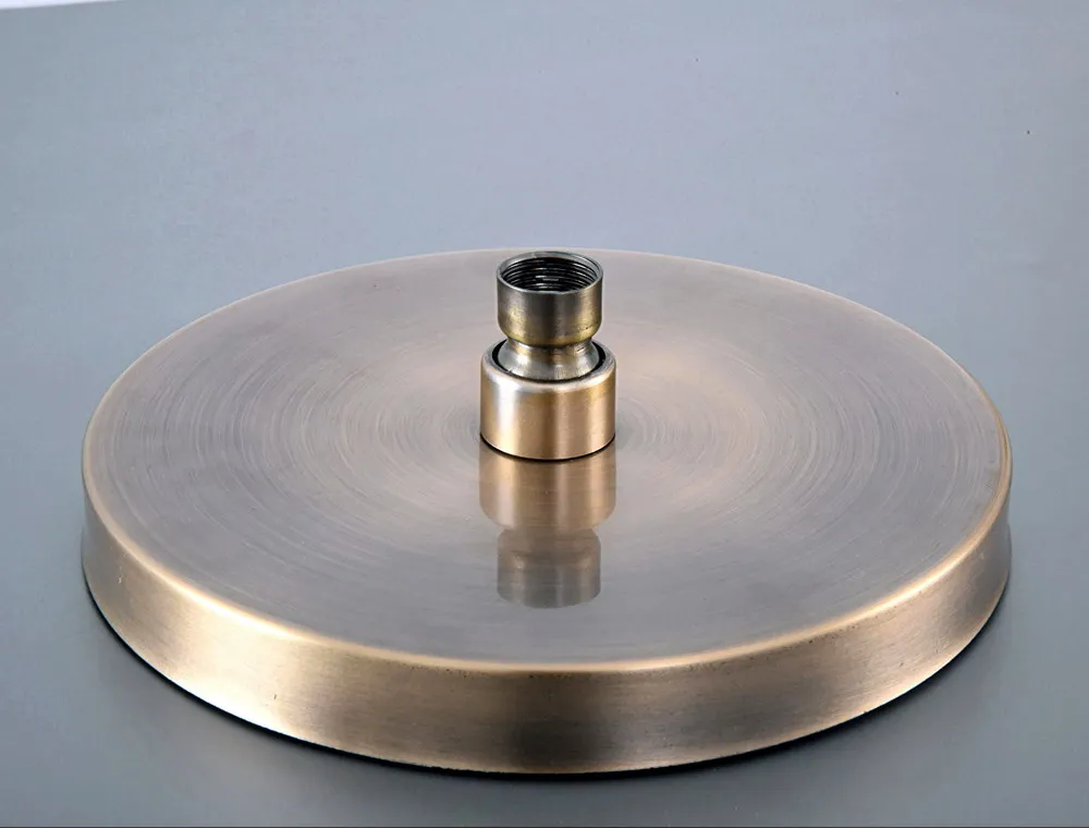 

7.7" inch Antique Bronze Round Bath Rainfall Rain Bathroom Shower Head Bathroom Accessory (Standard 1/2") msh255