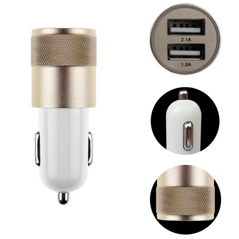 Универсальное автомобильное зарядное устройство Micro USB для iPhone 5 5s 6 plus 7 8