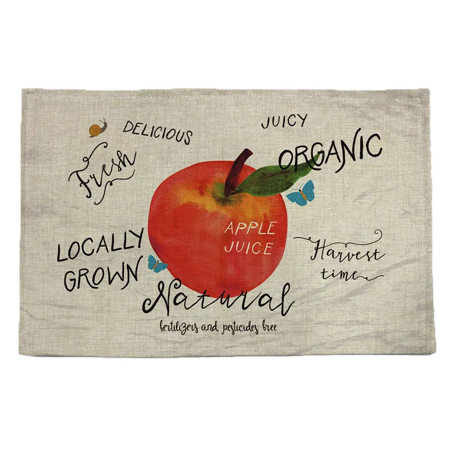 Подставки для столовых приборов с рисунком apple|table mats and coasters|mat plasticmat machine |