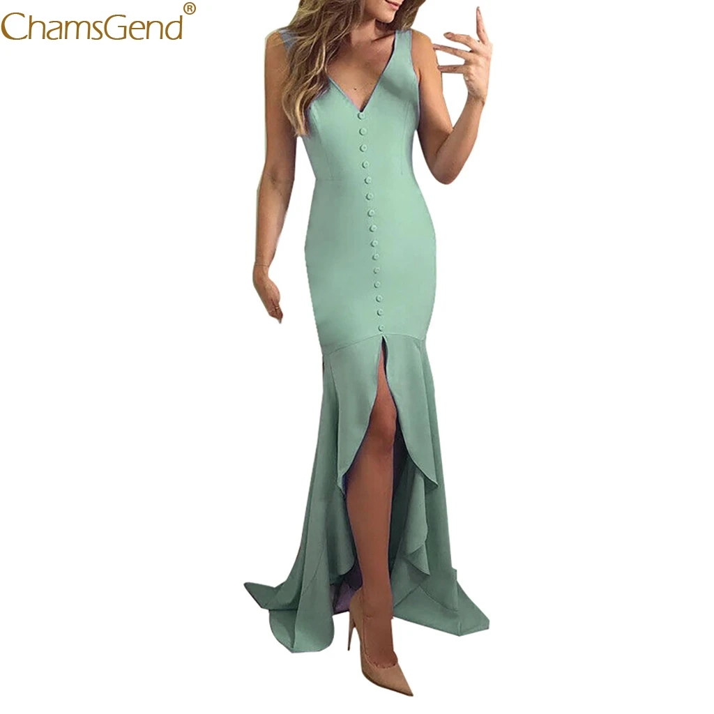 Женские сексуальные платья макси без рукавов для женщин изумрудно зеленое
