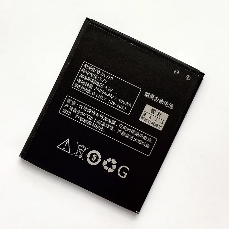 CUUSEY новейший высококачественный BL210 для Lenovo A536 A606 S820 S820E A750E A770E A656 A766 A658T S650 2000 мАч |