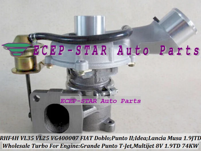 Турбокомпрессор RHF4H VL35 VL25 VG400007 55181245 71783881 для FIAT Doblo Punto II Idea Lancia Musa 1 9 JTD Multijet 8V