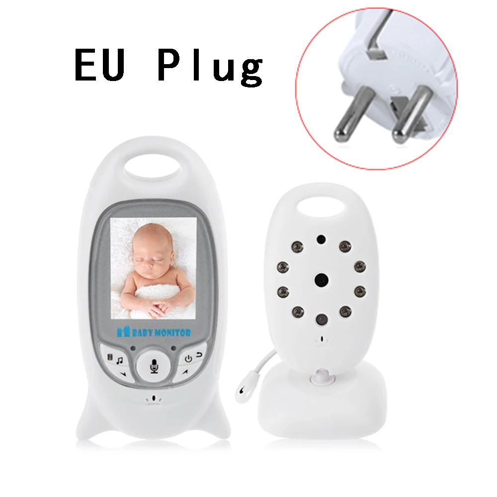 CVB601 EU CDYCAM беспроводной видео видеоняни и радионяни 2,0 дюймов 2 Way Talk Встроенный батарея камера ночное видение температура мониторы ing 8 колыбельные - Цвет: CVB601 EU
