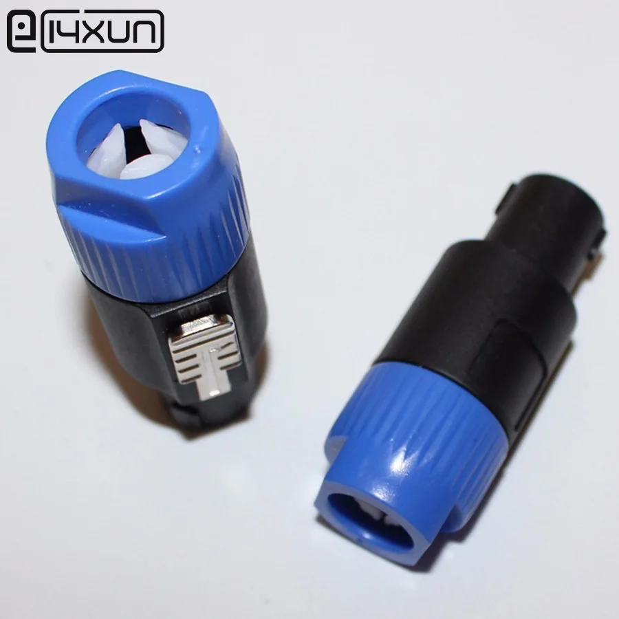 Профессиональные коннекторы для колонок NL4FC 4 ядра 10 шт./лот|plug connector|plug maleplug audio |