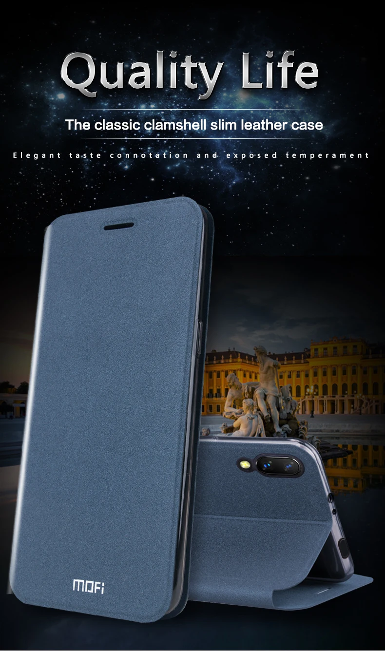 Vivo Nex S чехол Mofi кожаный чехол для телефона Vivo Nex флагманский экран версия отпечатков пальцев задняя крышка для Nex S Funda 6,59"