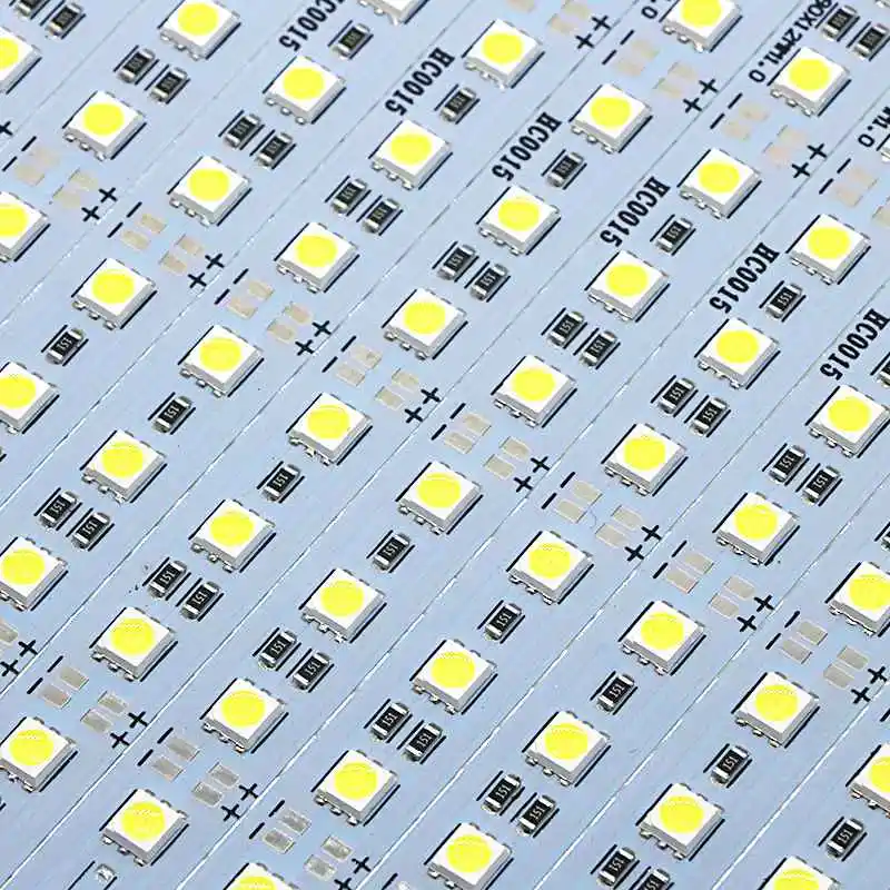 SZYOUMY алюминиевая печатная плата Светодиодная лента luces 1 м 72 светодиода 5050 SMD лампа