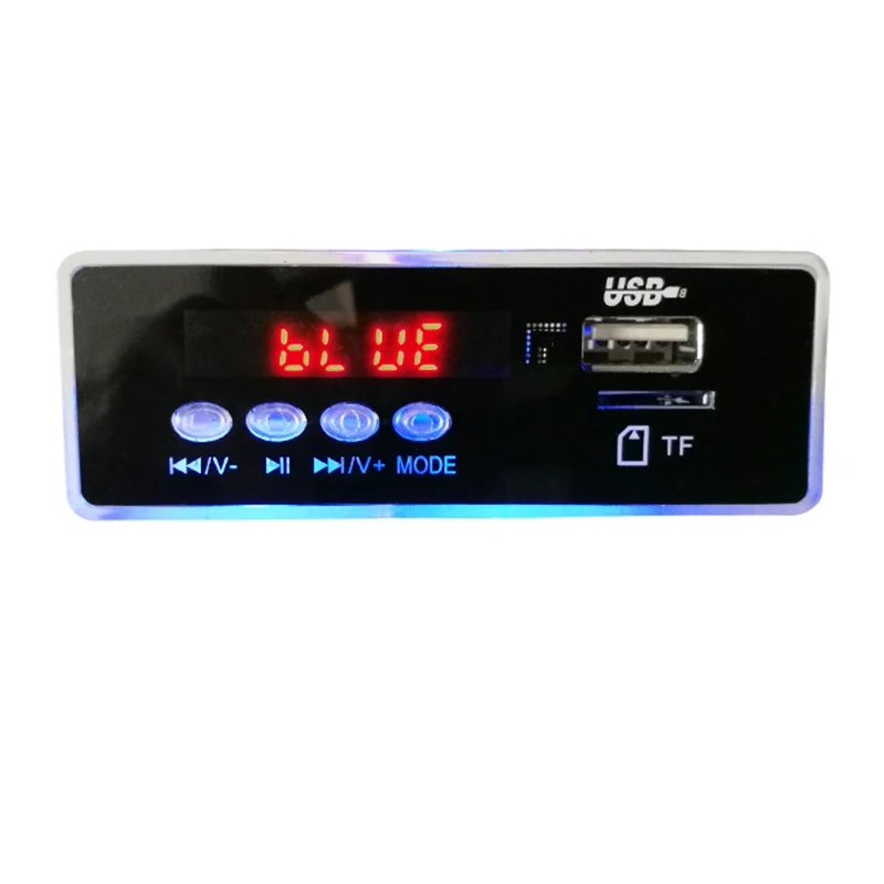 AIYIMA 12 В синий светодиодный MP3 аудио декодер плата без потерь FLAC APE 4 2 Bluetooth с