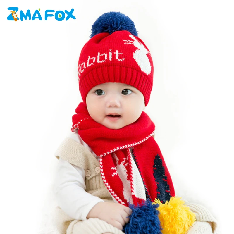 ZMAFOX/теплая уплотненная Шапочка-шарф для маленьких мальчиков и девочек Плюшевые