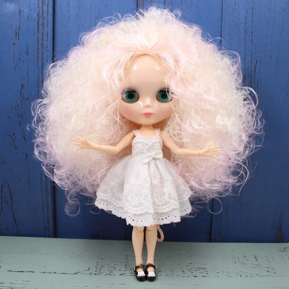 Ледяная кукла DBS Blyth 1/6 bjd розовый микс желтые волосы натуральная кожа сустав тела