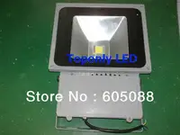 80w led outdoor post light,7200-8000lm,cool light to replace equivalent 400W HPS Lamp,ideal outdoor floodlight for gas station!