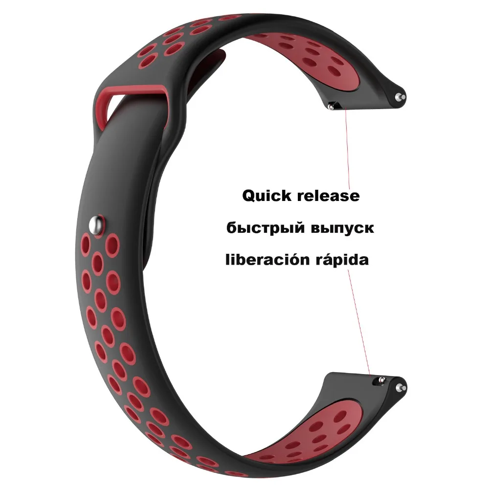 20 мм браслет ремешок для Xiaomi Huami Amazfit Bip GTS GTR 42 мм ремешок для часов Amazfit Pace Stratos 2 GTR 47 мм кожаный ремешок для часов